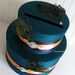 Wedding Card Box, Money Card Box Peacock Card Box Custom Made, peacock feathers & vintage style rhinestone brooches
