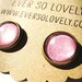 cotton candy summer - handmade light pink sparkly metallic nickel free round post earrings