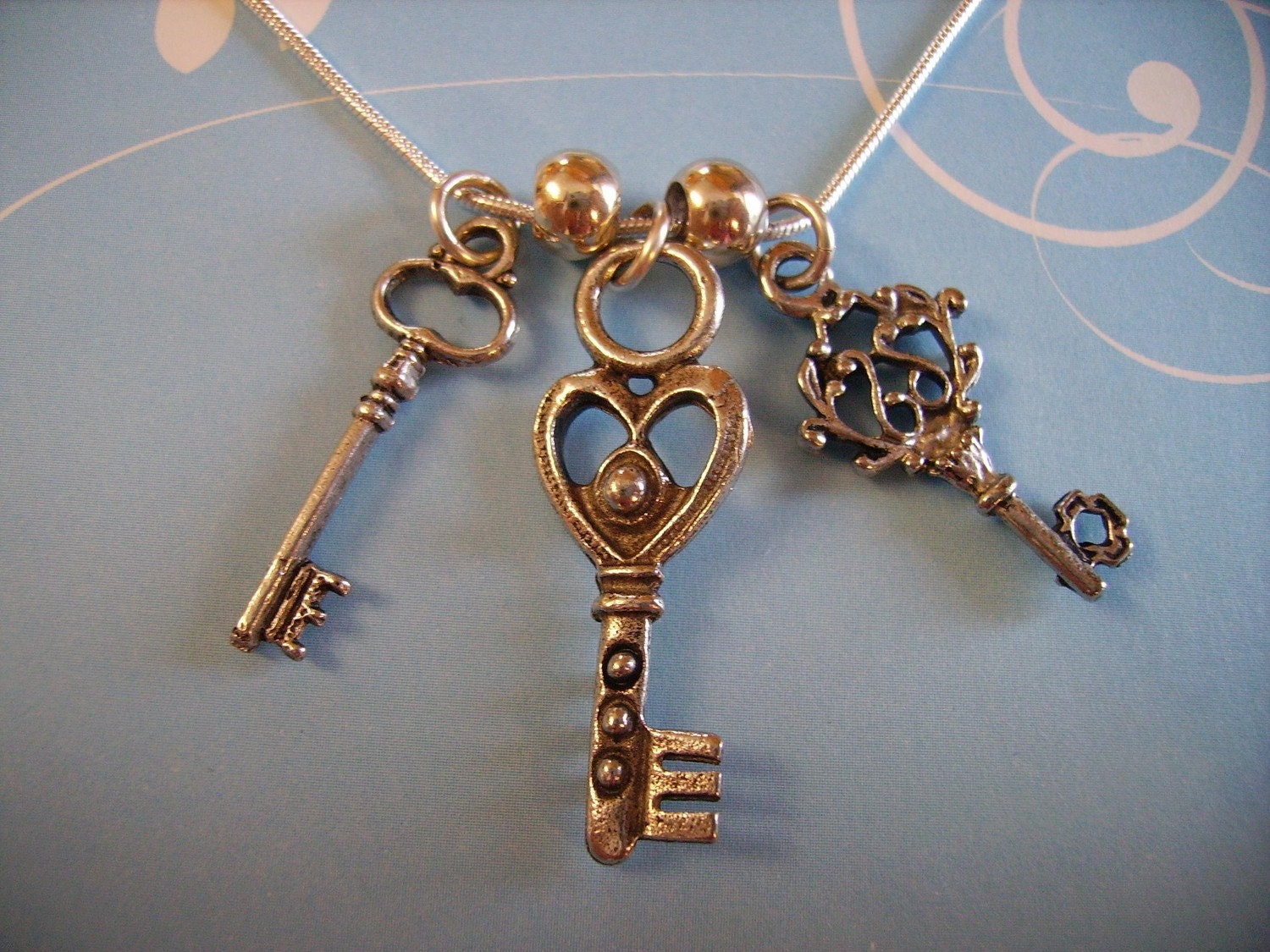 Keys to Your Heart Necklace