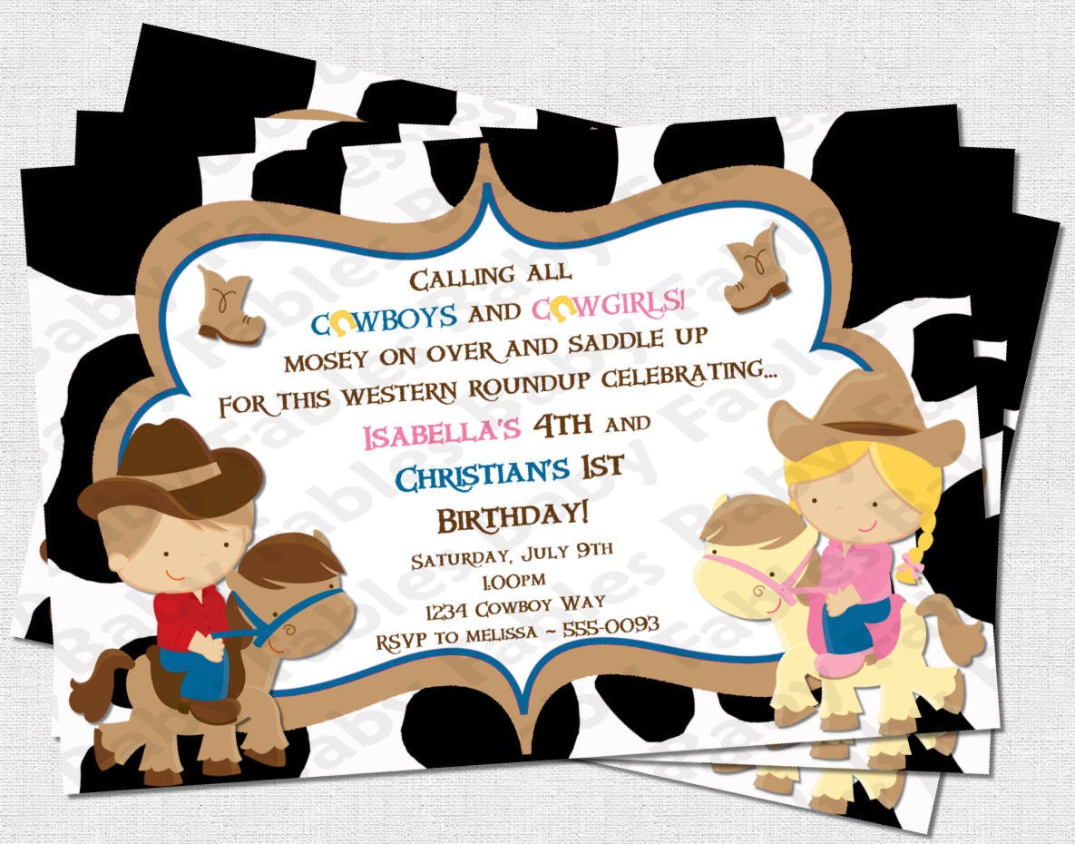 Cowboys Birthday