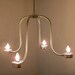 W A T E R F A L L S - Handcrafted Galvanized Metal Conduit 4-Light Chandelier