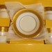 Vintage Coffee Set Expresso Set Tea Set Demitasse Set 4 Porcelain Cups 4 Porcelain Saucers Wedding Anniversary