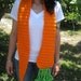 Orange you Big Giant Orange Carrot Scarf