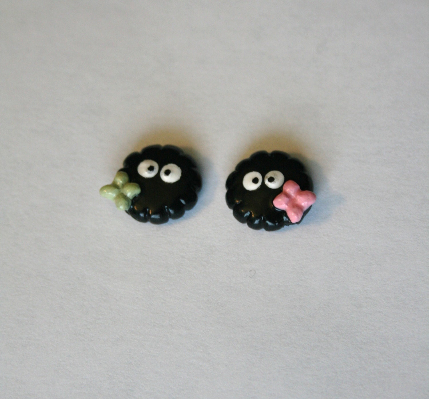 Totoro Soot Sprite Earrings