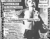 NECRONOMICON 23 UK horror fanzine zine April 2012 retro 80's dead demons