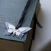 READ ME - Butterfly Bookmark - gift for reader, writer or your library