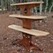 Happy Tree Bookshelf with 4 Wood Animal Bookends