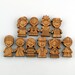 Wooden Bamboo Magnets: Children of the World (Set 2)