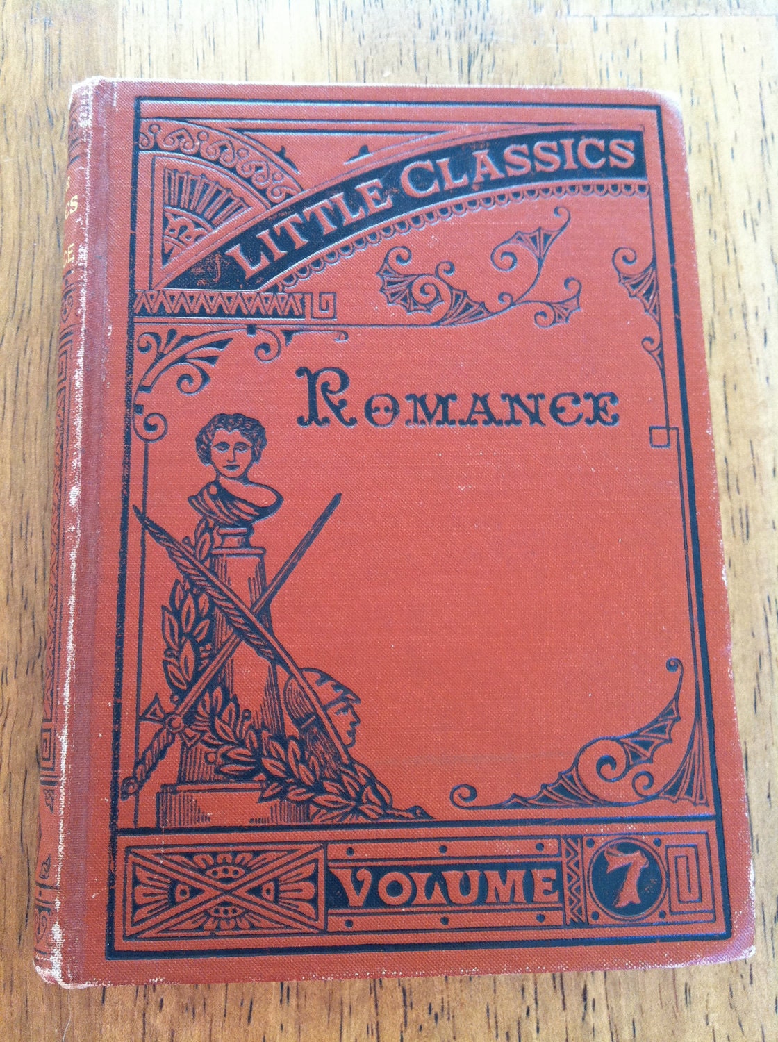 1878 vintage edition of Little Classics series: ROMANCE (Volume 7) lovely engraved cover