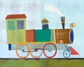 Choo Choo Train Print