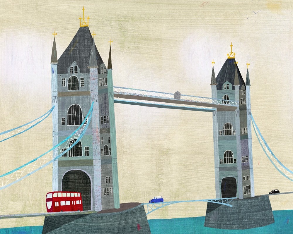 London's Tower Bridge Art Print