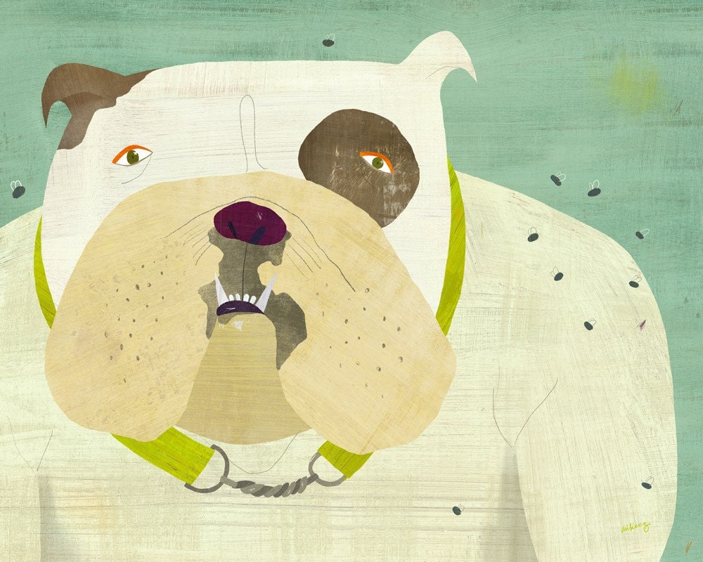 Bulldog Print
