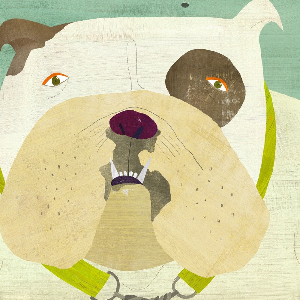 Bulldog Print
