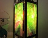 stained glass lamp lantern accent lighting gift home decor hank barnes interior design