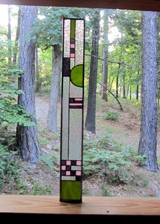 Elegant suncatcher Stained Glass Window interior design Window Treatment