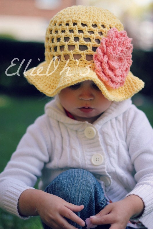 Flippy Floppy Sunhat - made to order, customize your colors