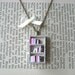 Shabby Chic Bookshelf Necklace - Book Jewelry by Coryographies (Made to Order)