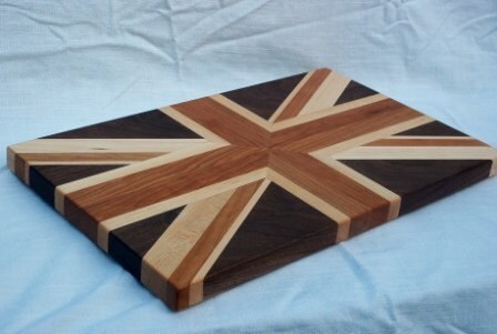 Union Jack Cutting Board