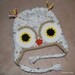 Snow Tweed Owl Earflap Hat - baby, toddler, kids sizes