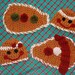 Instant Download Crochet Pattern- No 44 Gingerbread boy & girl - Cuddle Cape Set -Photography Prop
