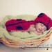 Instant Download Crochet Pattern No.5 Ladybug - Cuddle Critter Cape Set - Newborn Photography Prop