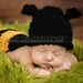 Cuddle Critter Cape Set - Bumble Bee - Newborn Photography Prop