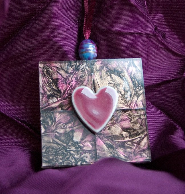 Mini Mosaic Wall Love Heart
