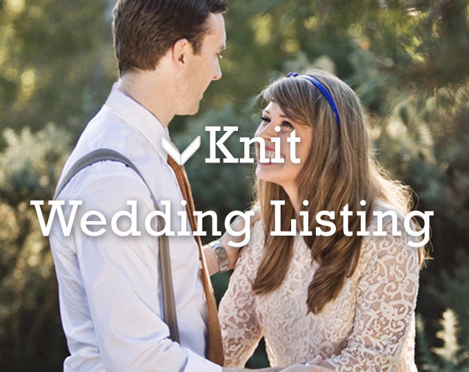 Custom Neckties For John and Jodies Wedding - Skinny Knitted Ties in 100% Luxury British Lambswool