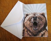 Grizzly // Greeting Card