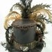 Mini Top Hat - Brown Gears and Time Travel Steampunk Victorian