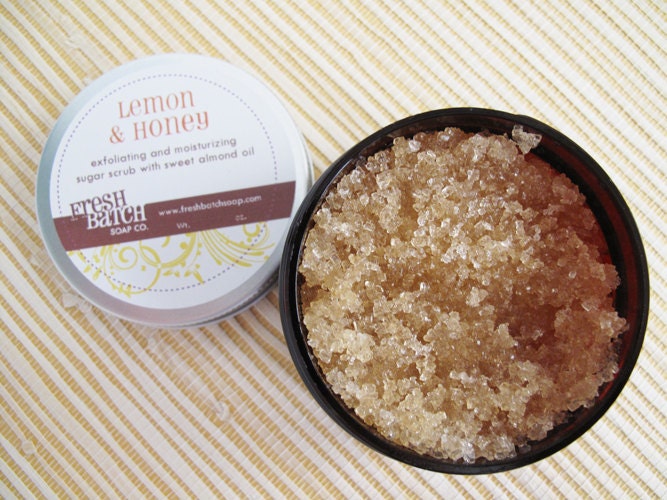 Honey Lemon Sugar Scrub