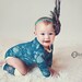 Baby Girl Clothes Onesie, Newborn to 18 months, Two Piece Set, Long or Short Sleeves, The Cuddle Loom. The Kamieo Onesie