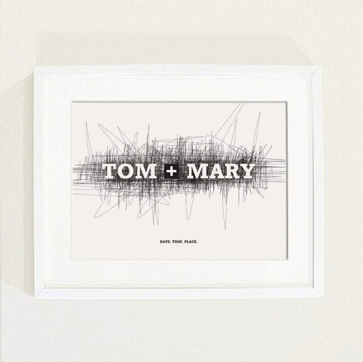 SUMMER SALE 20% OFF - Wedding day info poster - A graphic print save the date black and white, with ink pen, custom order - Size A4