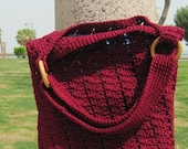 Large Crochet Shoulder/ Across Body Bag (Reema Bag)