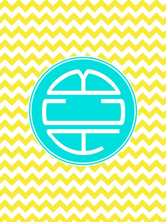 Personalized Beach Towel - Yellow Chevron by sugarandspicenola.com