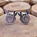 CRAB Sterling Silver Stud Earrings Mini Zoo series