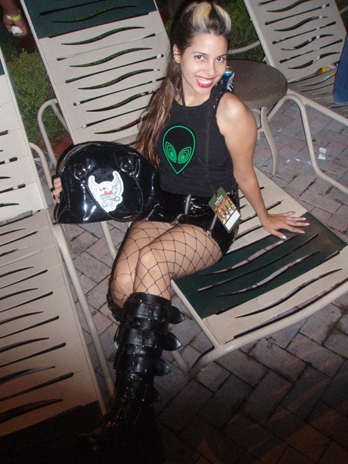 light up sound activated alien shirt
