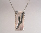 KEUKA LAKE Necklace in Silver-Crooked Lake