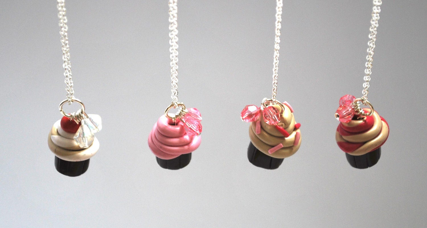 Cupcake Necklace