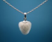 Necklace with real "PUSSY WILLOWS"