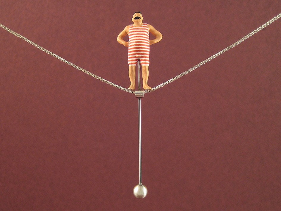 Tightrope walk "BEACH BOY" - Necklace