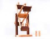 Natural Wooden Toy Ferris Wheel-childrens wooden toy