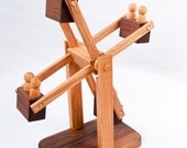Toy Ferris Wheel Wooden Natural Handmade Eco-friendly