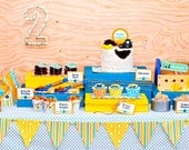Construction Birthday Party Package a DIY Printable Party Collection by Spaceships and Laser Beams