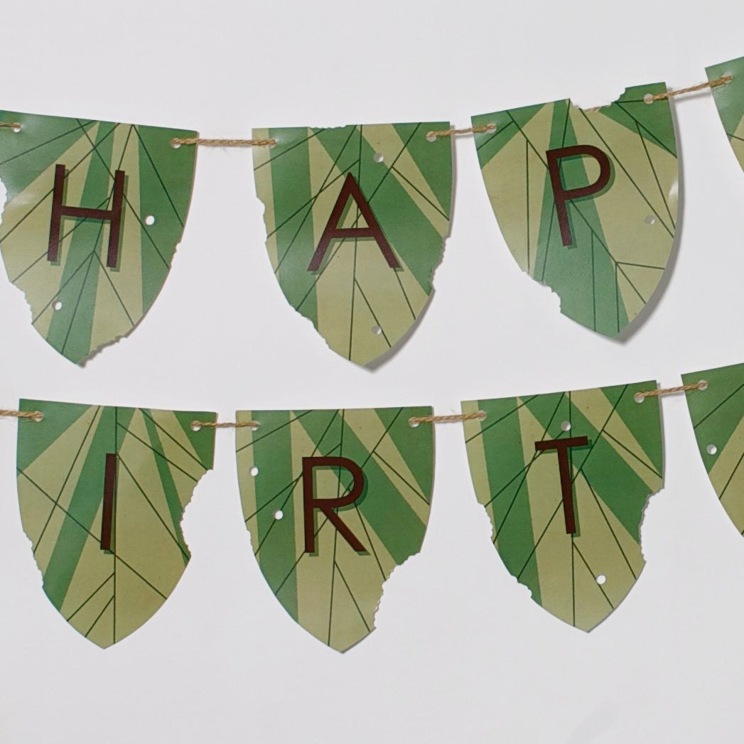 Happy Birthday Banner from the Bug Bash Collection by Spaceships and Laser Beams Il_570xn
