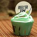 Cupcake Wrapper (Fish) from the Vintage Fishing DIY Printable Collection by Spaceships and Laser Beams