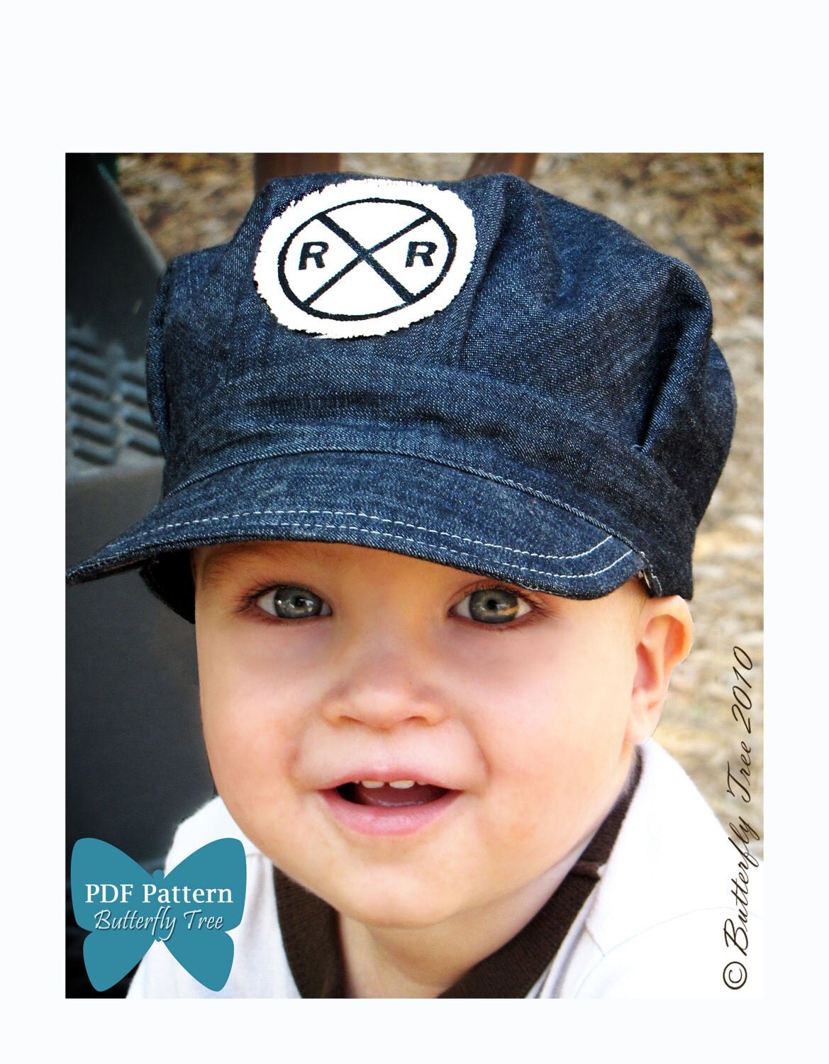 Train Hat PDF Sewing Pattern