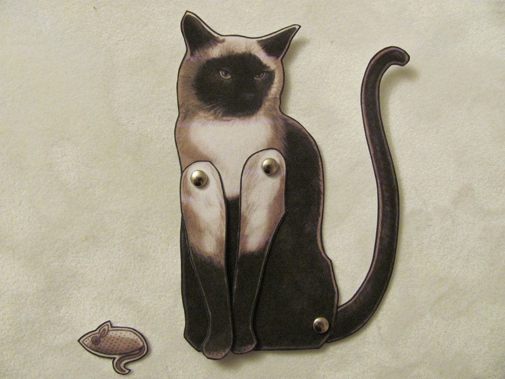 Hank the Cat Paper Doll 4"