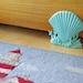 Beach Decor Cast Iron Scallop Shell Doorstop - PICK YOUR COLOR
