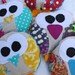 Owl ouchie bag, owie ice pack, Bird, bridie, owl, party favor, wholesale, cold pack, heat pack, boo bag, Easter basket filler